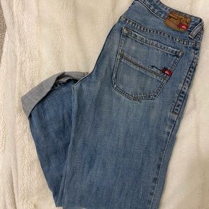 Quicksilver Boyfriend jeans.
